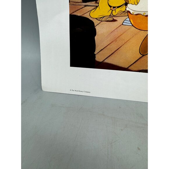 Walt Disney classic Snow White and the seven Dwarfs lithograph 1994 READ - Picture 12 of 12